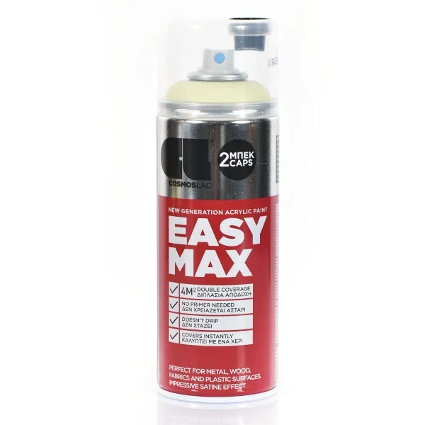 Φωτογραφία προϊόντος: Cosmos Lac Spray Easy Max 874 Pastel Yellow 400ml