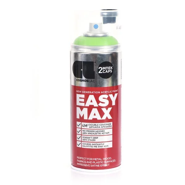 Φωτογραφία προϊόντος: Cosmos Lac Spray Easy Max 860 Green 400ml Ral6018
