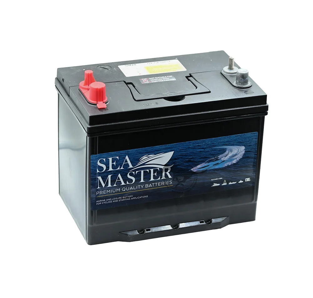 Φωτογραφία προϊόντος: SEAMASTER Μπαταρία 12V 75Ah 550CCA Αριστερά+ 260x173x222mm για Ελαιοραβδιστικά & Τρακτέρ - Χωρίς Συντήρηση