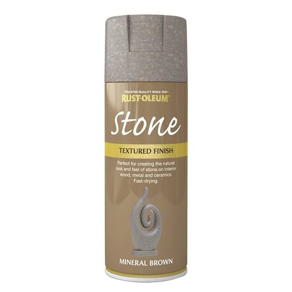 Φωτογραφία προϊόντος: Rust-Oleum Stone Mineral Brown Spray (Ορυκτό καφέ)