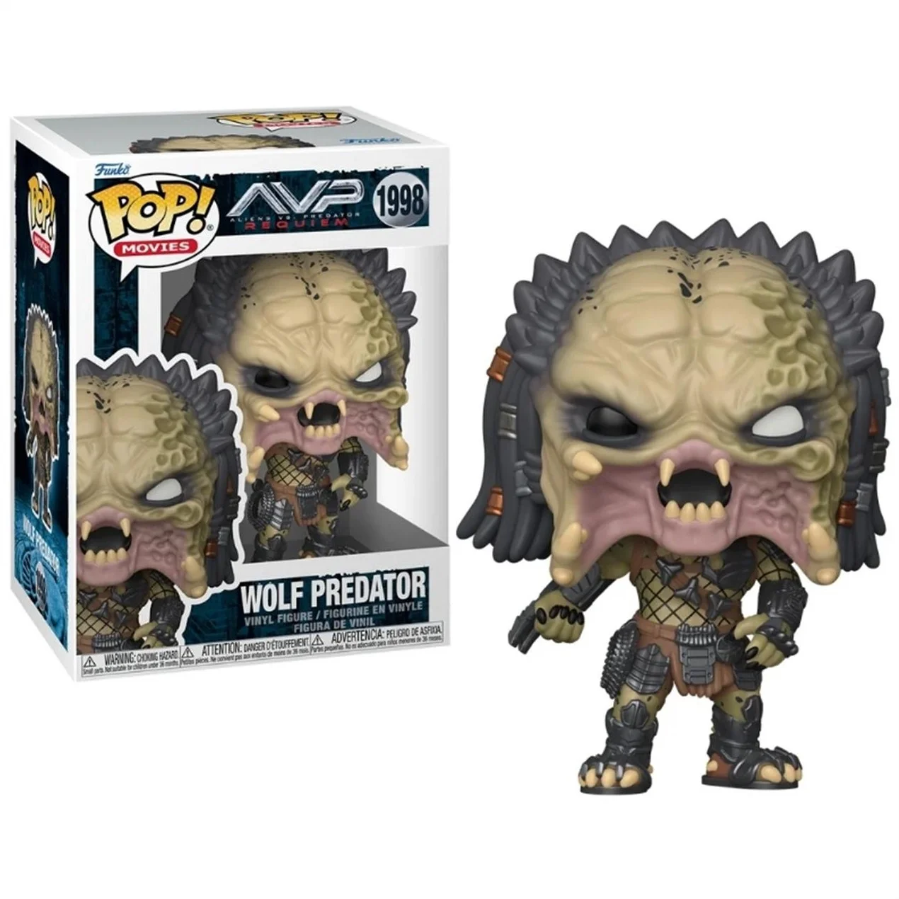 Φωτογραφία προϊόντος: Φιγούρα Funko POP Movies Aliens vs Predator Requiem - Wolf Predator 1998 CHASE