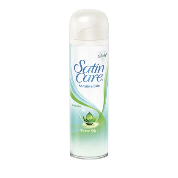Φωτογραφία προϊόντος: Gillette Woman Satin Care Gel Ξυρίσματος Sensitive 200ml