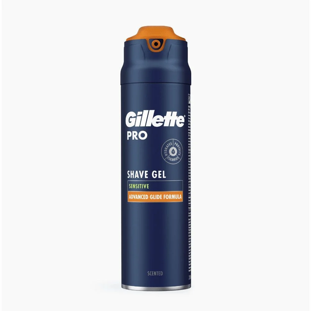 Φωτογραφία προϊόντος: Gillette Pro Sensitive Gel Ξυρίσματος για Ευαίσθητες Επιδερμίδες 200ml