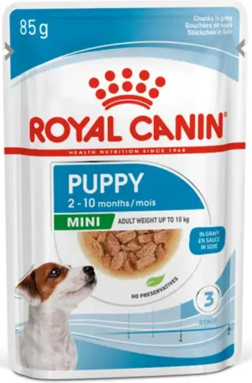 Φωτογραφία προϊόντος: Royal canin πλήρης τροφή για κουτάβια μικρόσωμων φυλών 85g ROYAL CANIN (9003579008201)