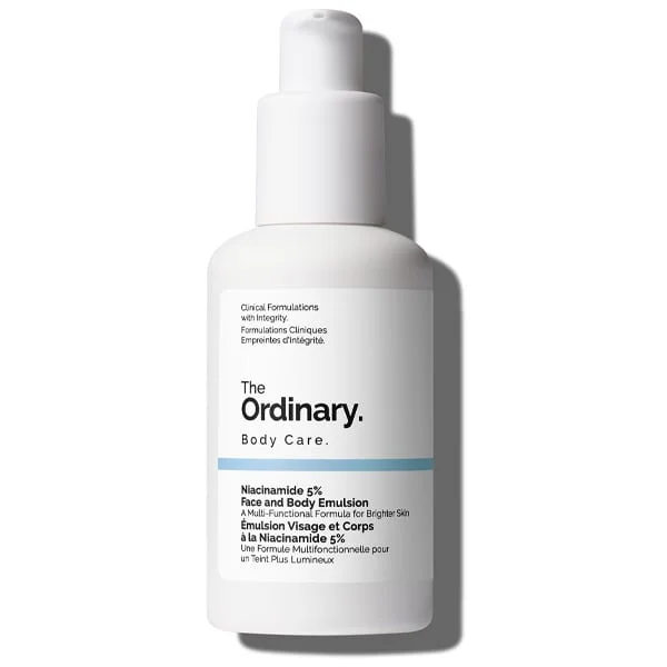 Φωτογραφία προϊόντος: The Ordinary Niacinamide 5% Face & Body Emulsion Γαλάκτωμα για Πρόσωπο & Σώμα κατά των Κηλίδων 100ml