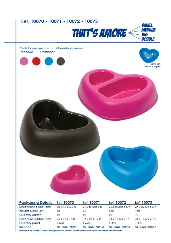 Φωτογραφία προϊόντος: Georplast Πιάτο πλαστικό amore anti slip 26.5x22x6.5 cm 0.80lt Georplast