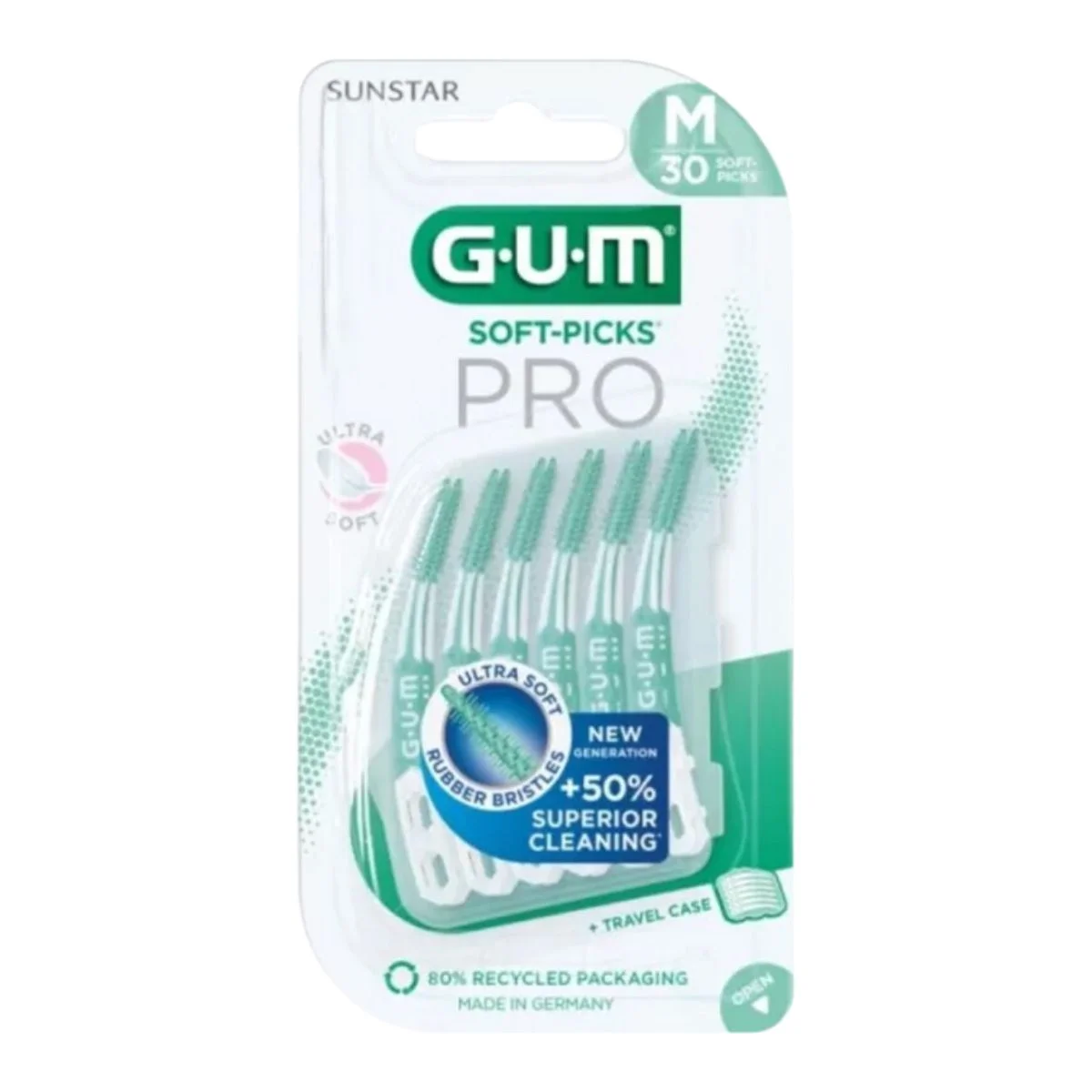 Φωτογραφία προϊόντος: Gum Soft-Picks Pro Μεσοδόντιες Οδοντογλυφίδες Medium 30τμχ