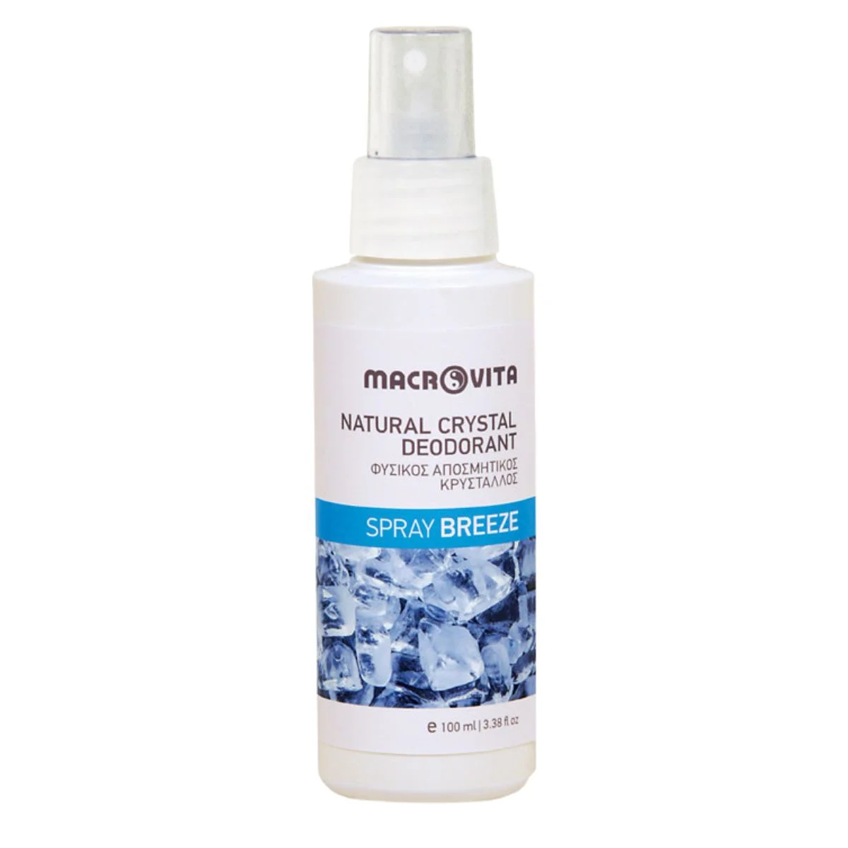 Φωτογραφία προϊόντος: Macrovita Breeze Αποσμητικός Κρύσταλλος σε Spray 100ml