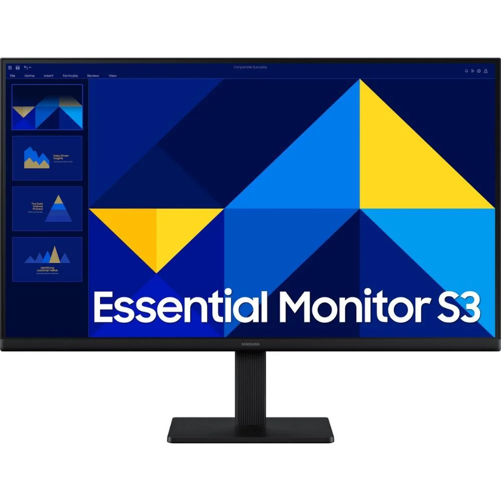 Φωτογραφία προϊόντος: SAMSUNG MONITORS SAMSUNG LS24D302GAUXEN Essential S3 Monitor 24'' (SAMLS24D302GAUXEN)