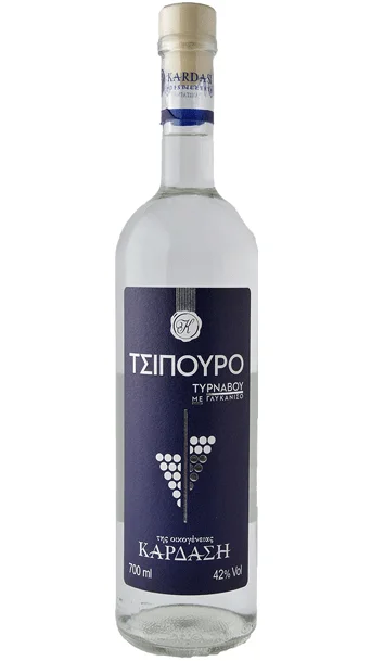 Φωτογραφία προϊόντος: Τσίπουρο Τυρνάβου με γλυκάνισο – Καρδάση 700ml