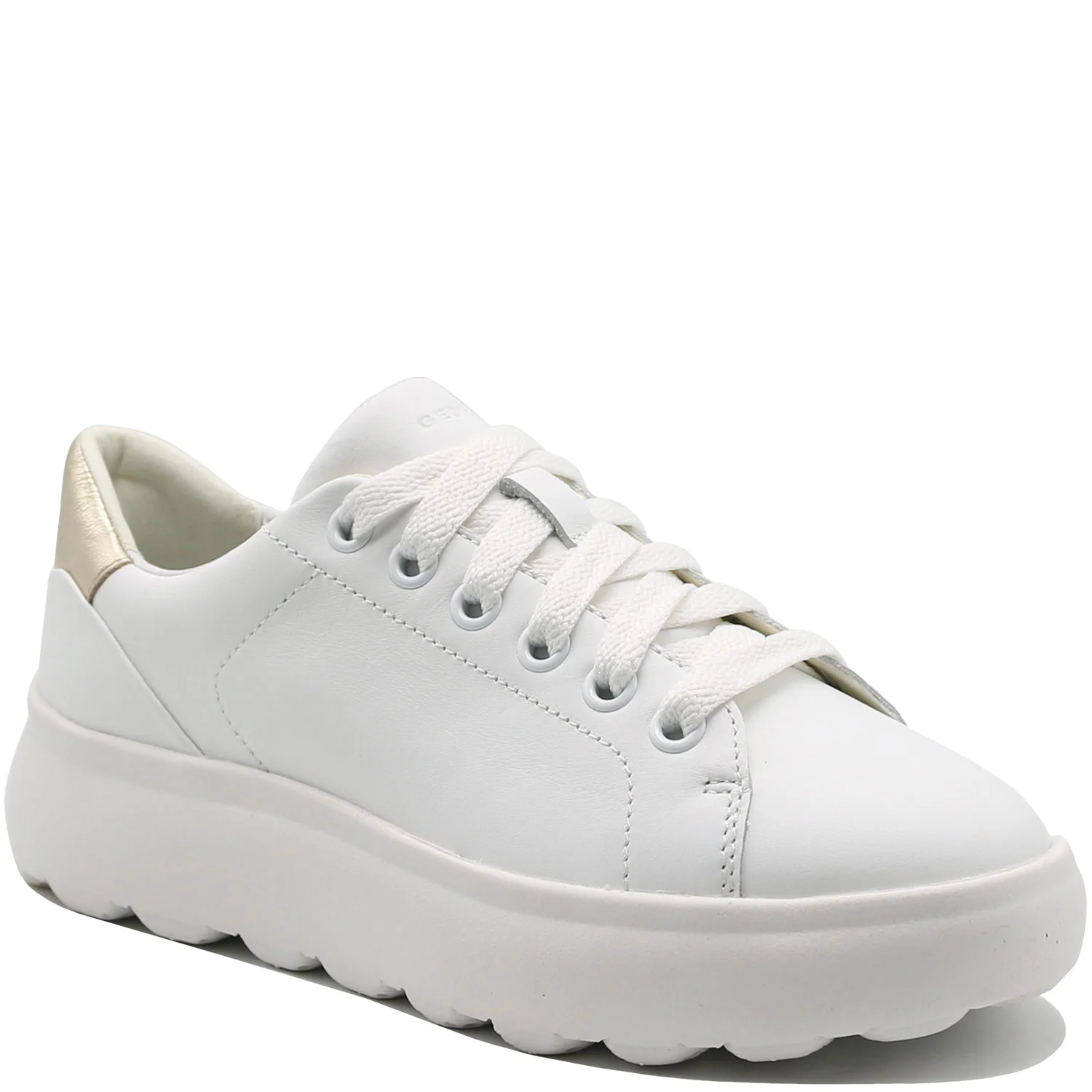 Φωτογραφία προϊόντος: Sneakers Γυναικεία Geox Spherica EC4.1 D35TCB 085Y2 C0232 σε λευκό δέρμα