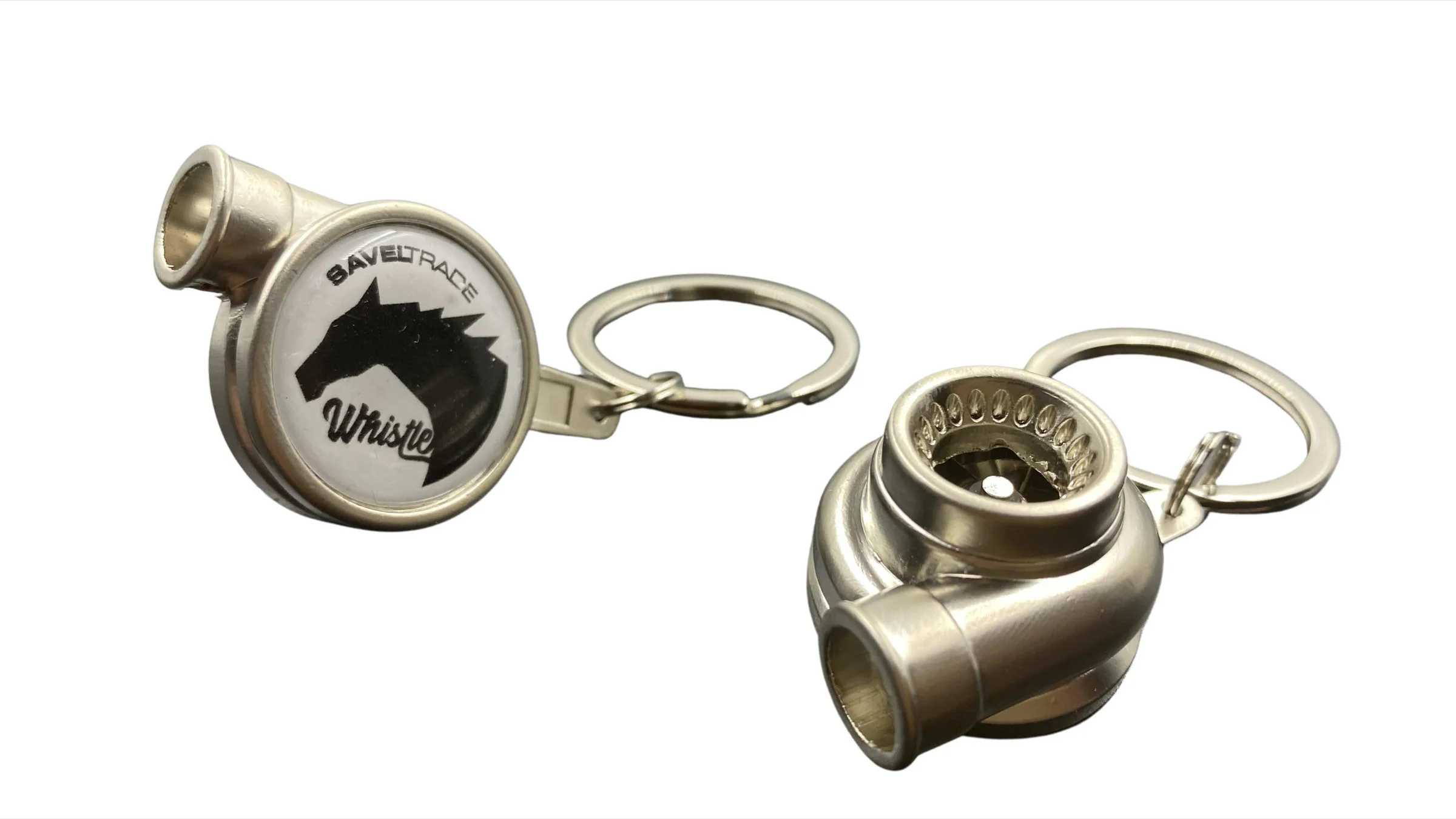 Φωτογραφία προϊόντος: Μπρελόκ Turbo SAVELTRADE WHISTLE - χρωμίου White Version