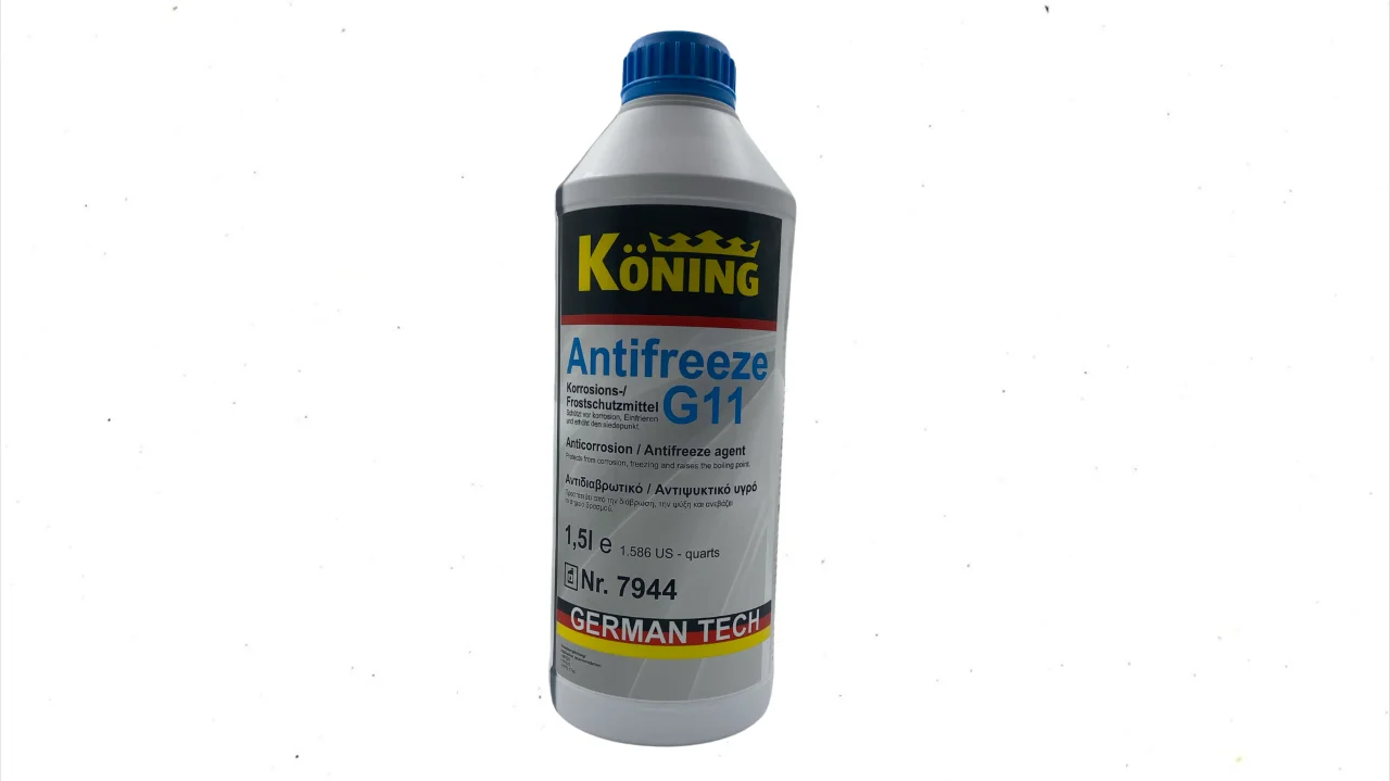 Φωτογραφία προϊόντος: Koning Antifreeze Αντιψυκτικο Συμπυκνωμένο G11 Μπλε MB325 TL774C 1.5L