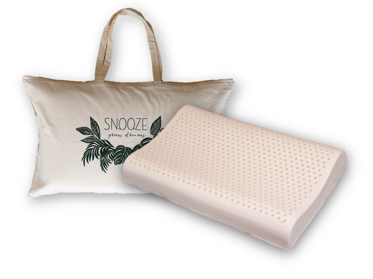 Φωτογραφία προϊόντος: Snooze Mattress Μαξιλάρι Ύπνου Organic Latex 60x40x10 Ορθαυχενικό (Σταθερό)