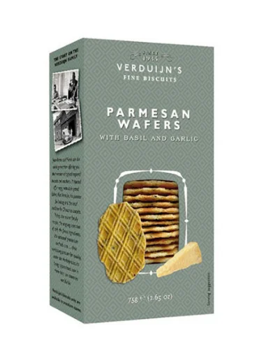 Φωτογραφία προϊόντος: Parmesan Wafers- Verduijn s Fine Biscuits - 75g