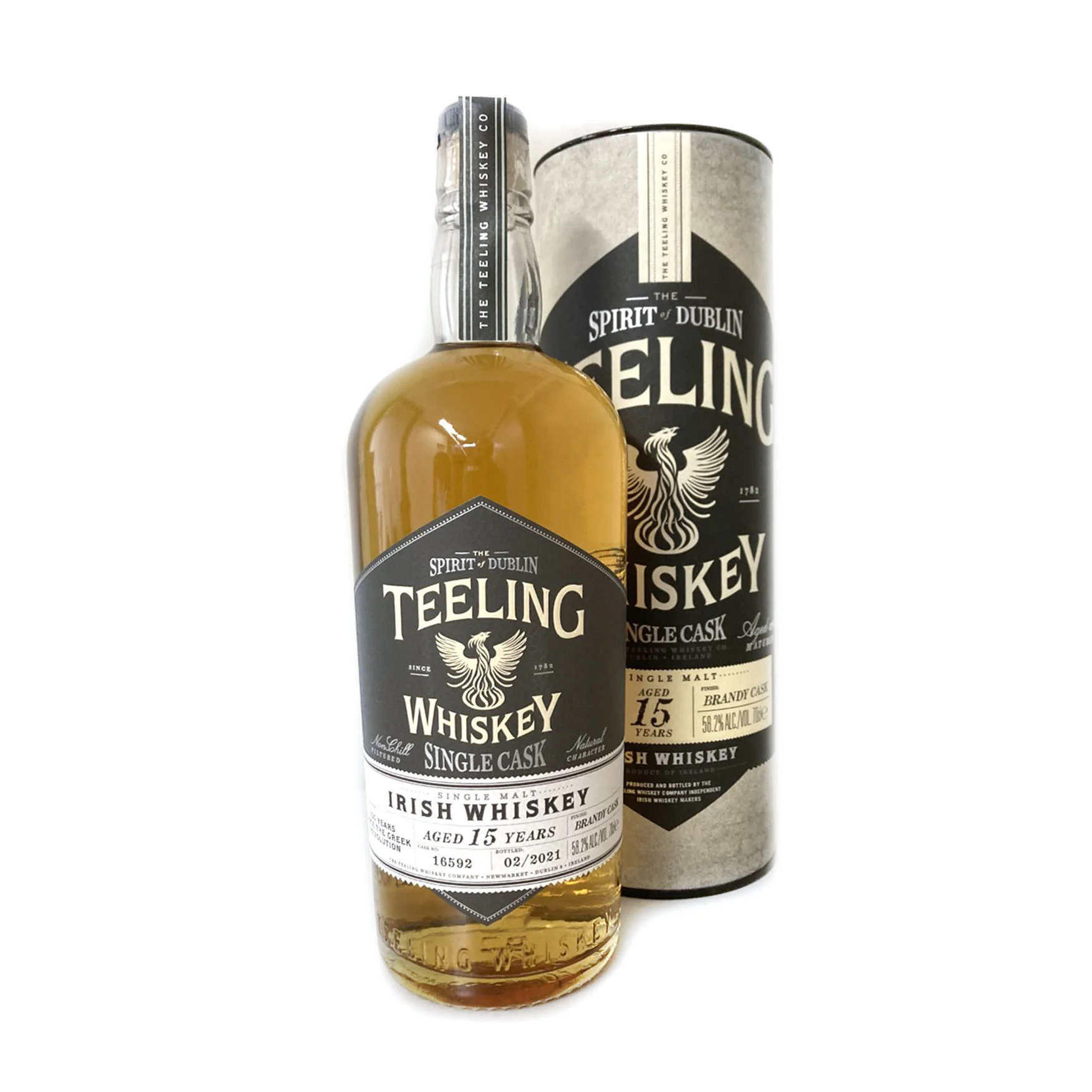 Φωτογραφία προϊόντος: TEELING SINGLE CASK IRISH WHISKEY 15 YEARS AGED GREEK REVOLUTION 700ML
