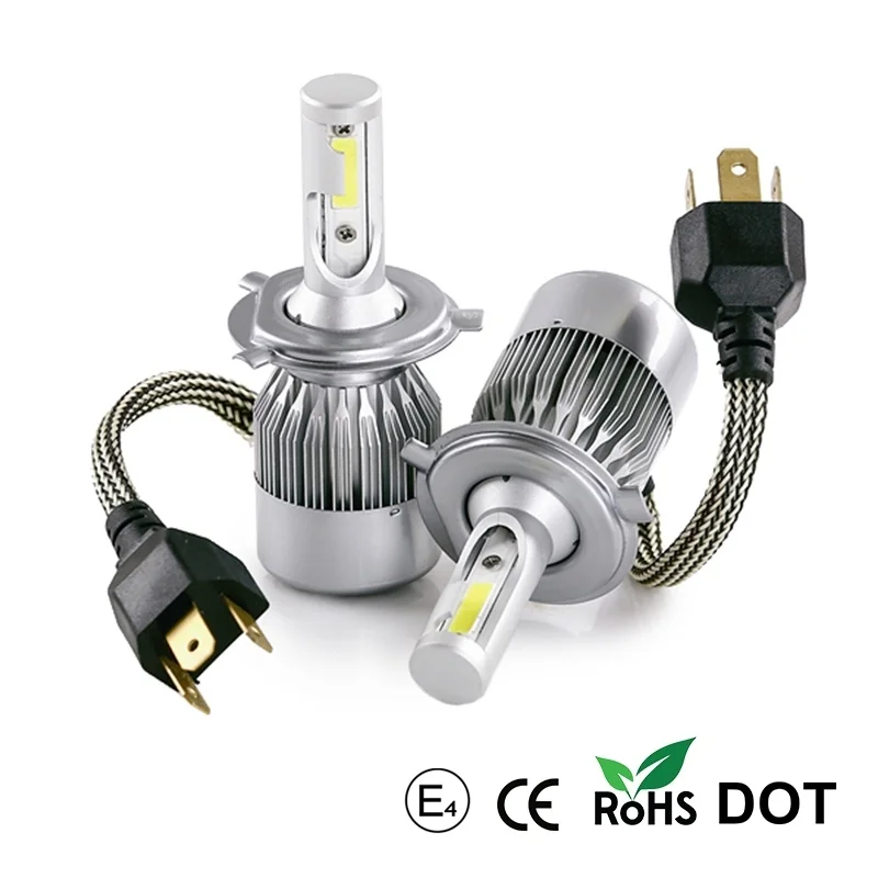 Φωτογραφία προϊόντος: H7 60W 7200LM COB LED HEADLIGHT C6 9-30V 2TMX