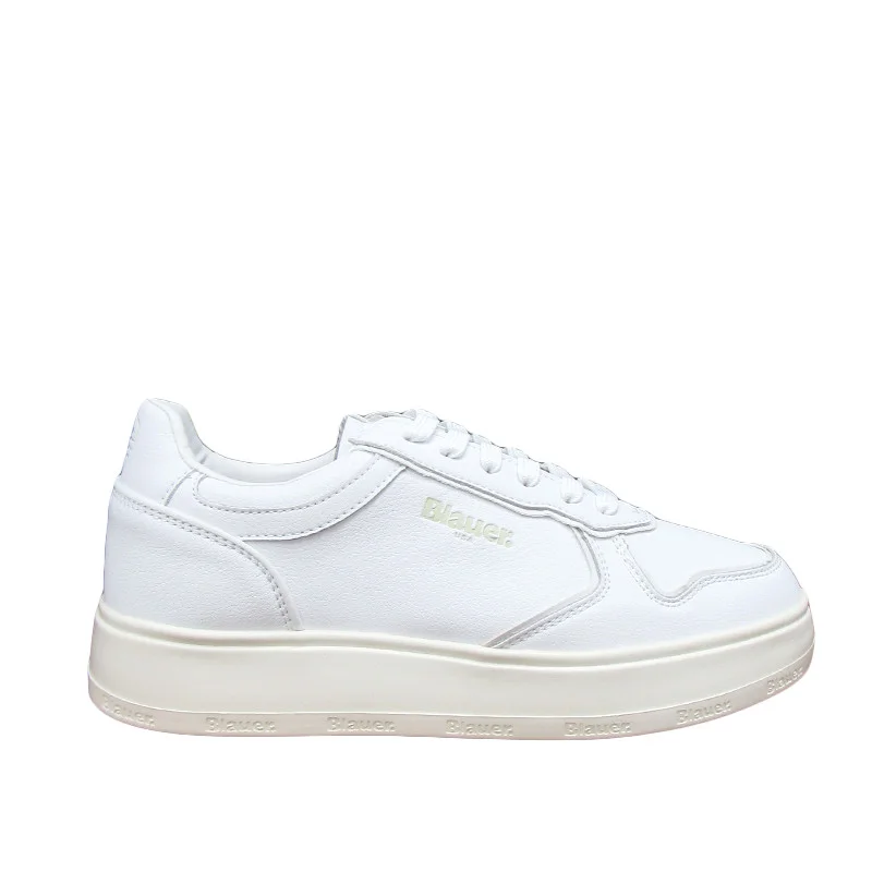 Φωτογραφία προϊόντος: Alma Δερμάτινο Sneaker Γυναικείο Λευκό Blauer Λευκό