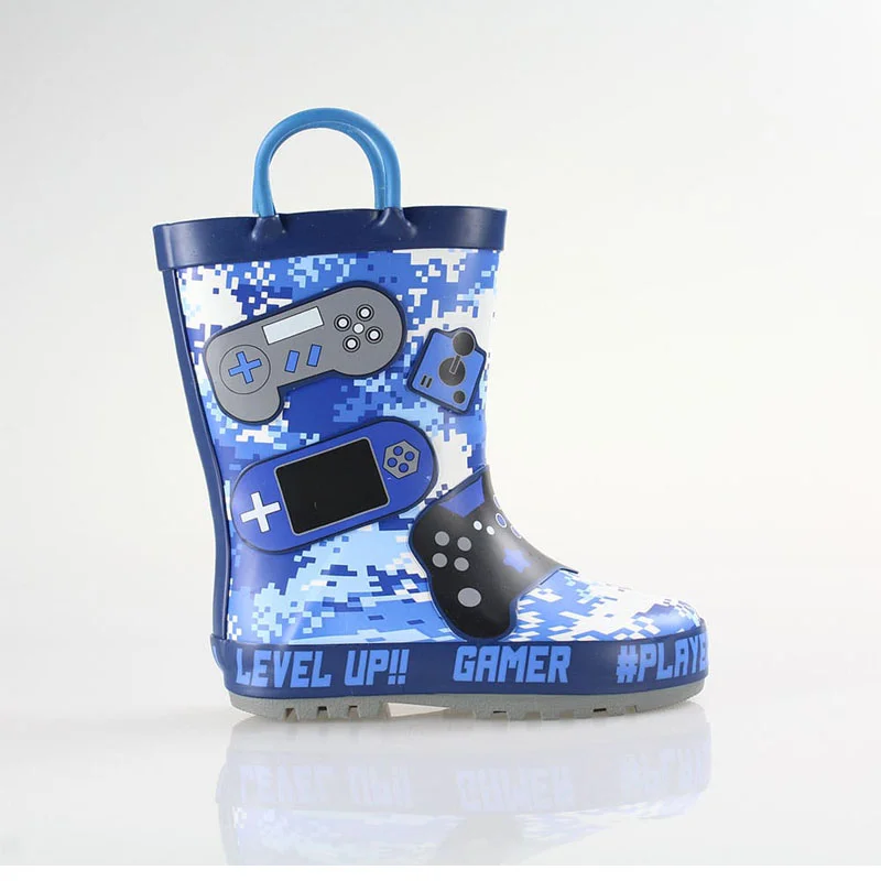 Φωτογραφία προϊόντος: Παιδικές γαλότσες Zak Shoes SD18010 μπλε με επένδυση