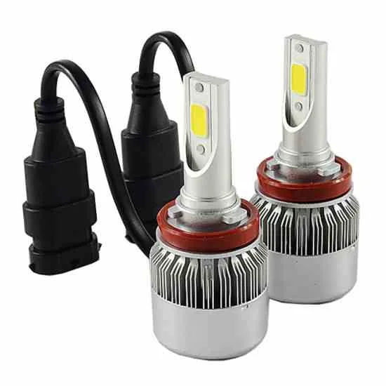Φωτογραφία προϊόντος: Led λάμπες Η8 / H9 / H11 COB 36W 6000K, 7600 lm