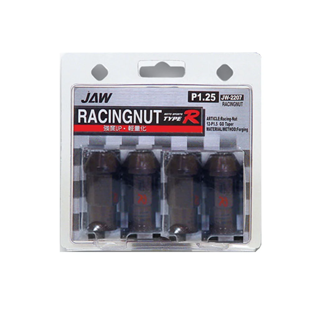Φωτογραφία προϊόντος: Race Axion Παξιμαδια Japan Racing 12x1.50 50mm Jaw TYPE-R Αλουμινιου Καφε - 4 ΤΕΜ.