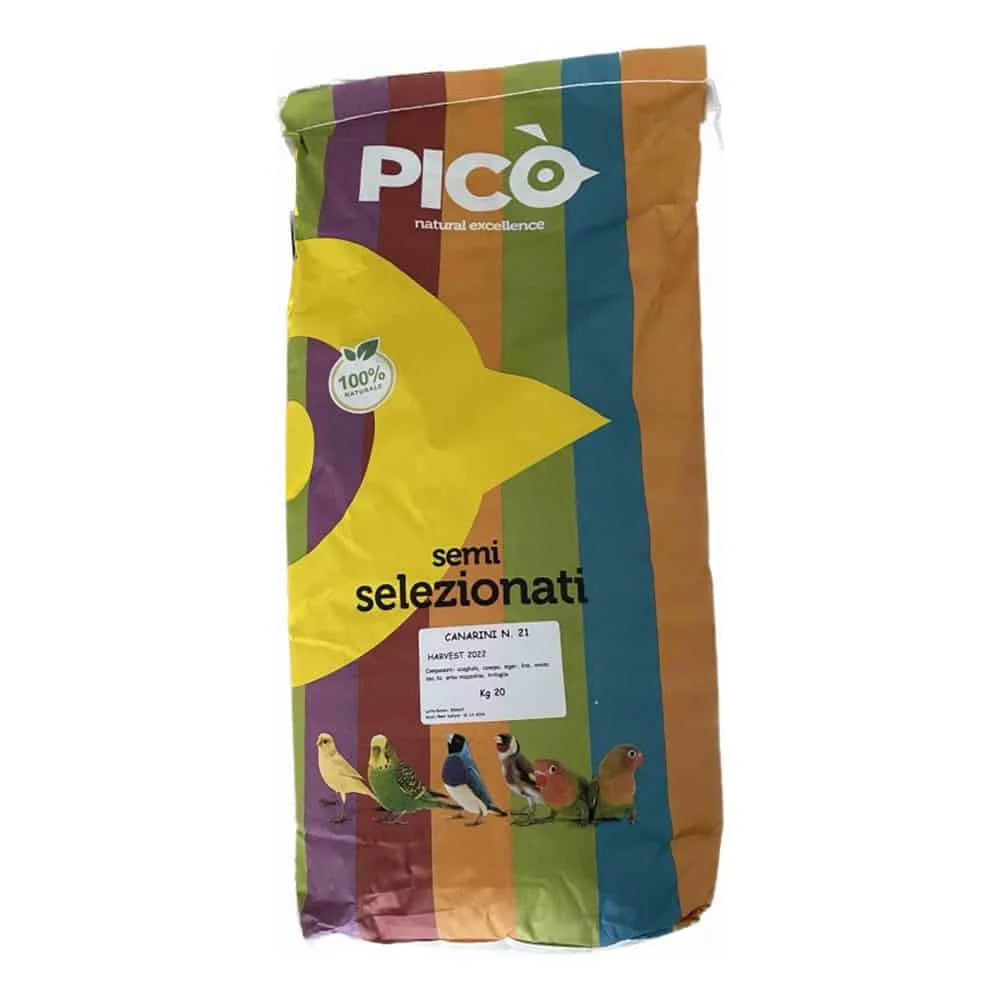 Φωτογραφία προϊόντος: Pico Canarini No 21 – Μείγμα καναρινιών 20kg
