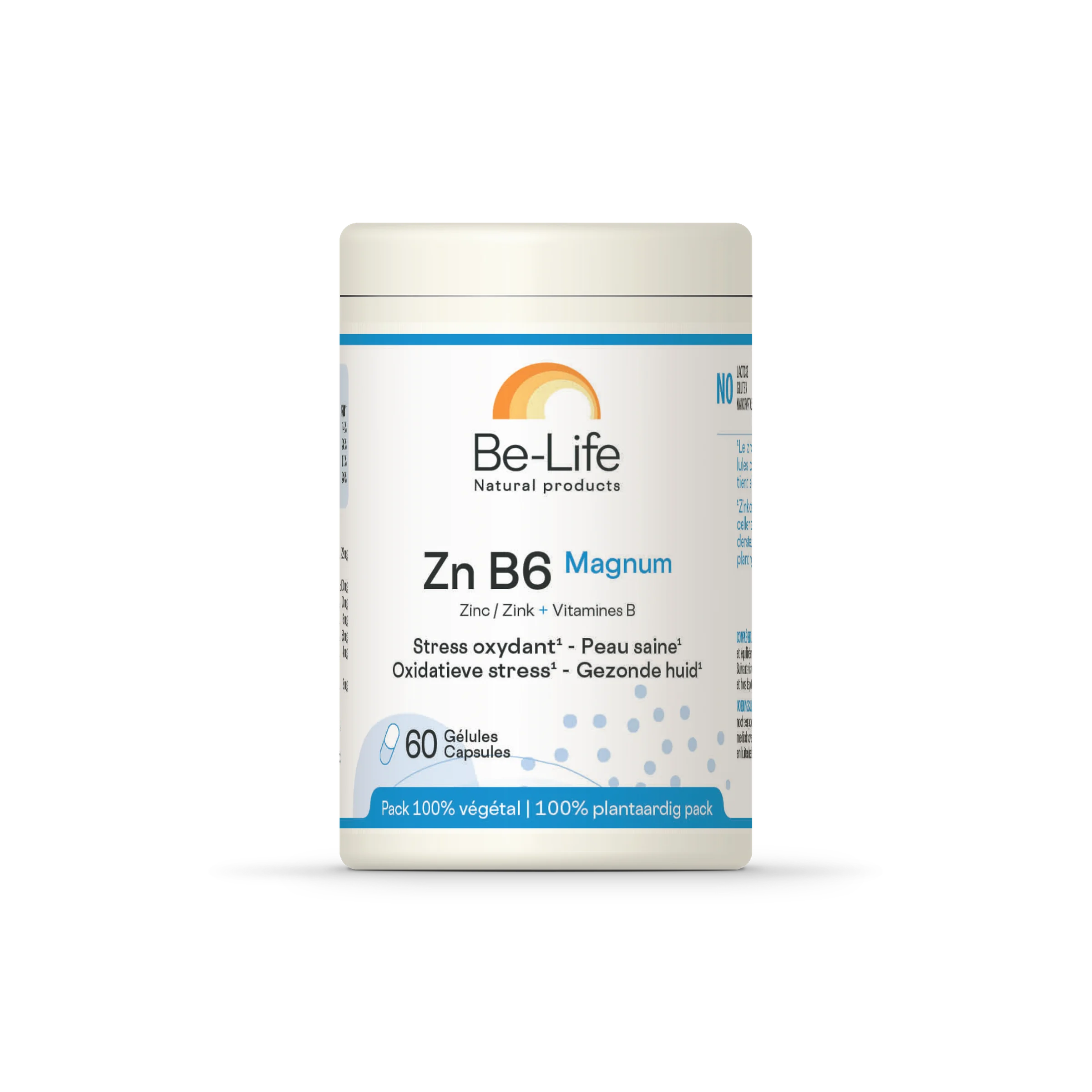 Φωτογραφία προϊόντος: Be-Life Zn B6 Magnum, 60 κάψουλες