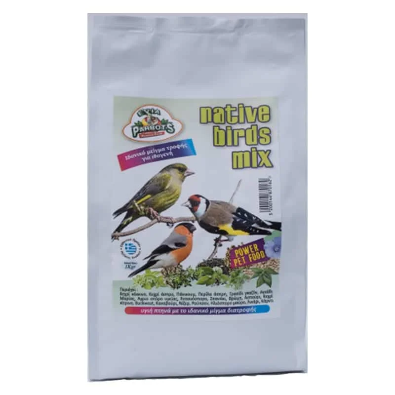 Φωτογραφία προϊόντος: Evia Parrots Native Birds Mix - Μείγμα Σπόρων για Ιθαγενή