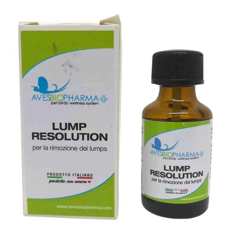 Φωτογραφία προϊόντος: AvesBioPharma Lump Resolution - Αντιμετώπιση Κύστεων Φτερών - 15ml