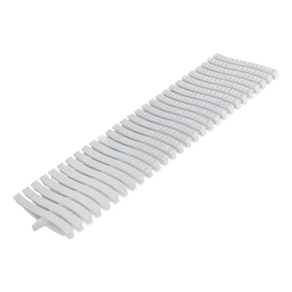 Φωτογραφία προϊόντος: Σχάρα 130x20x500 mm πλαστική αρθρωτή λευκή PE-HD PEGASUS