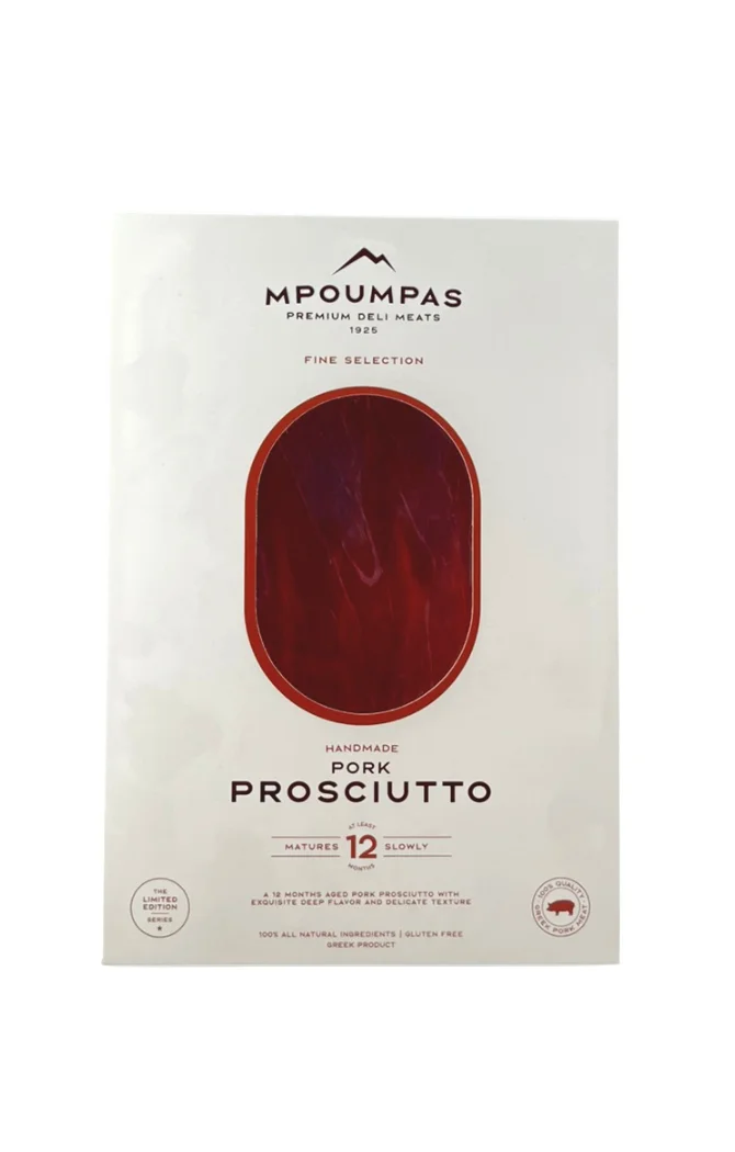 Φωτογραφία προϊόντος: Μπούμπας Proscioutto 12 μηνών 90gr