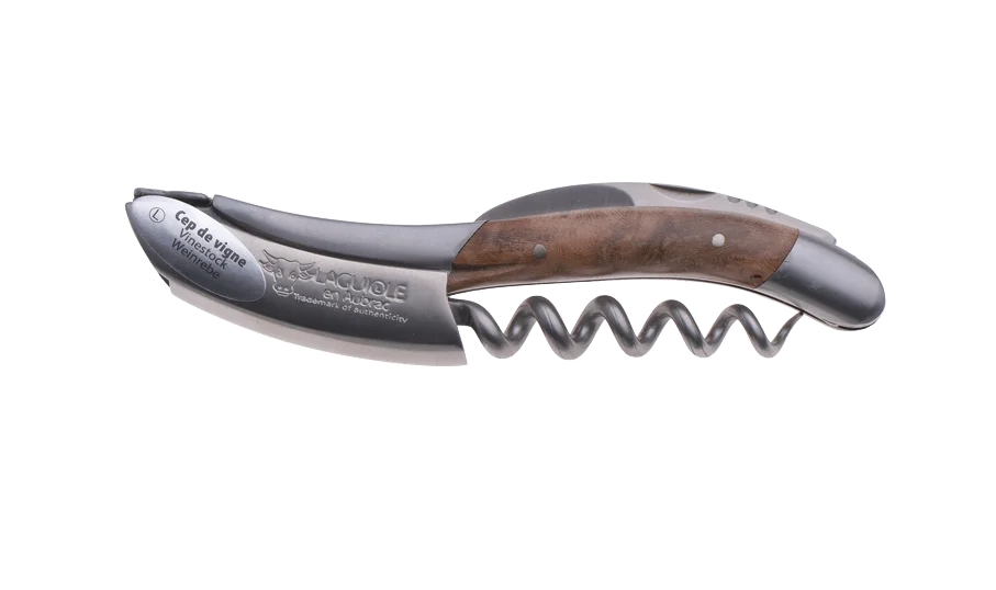 Φωτογραφία προϊόντος: Laguiole Sommelier Vinestock (Ανοιχτήρι) Stainless Steel / Λαβή από ξύλο αμπελιών