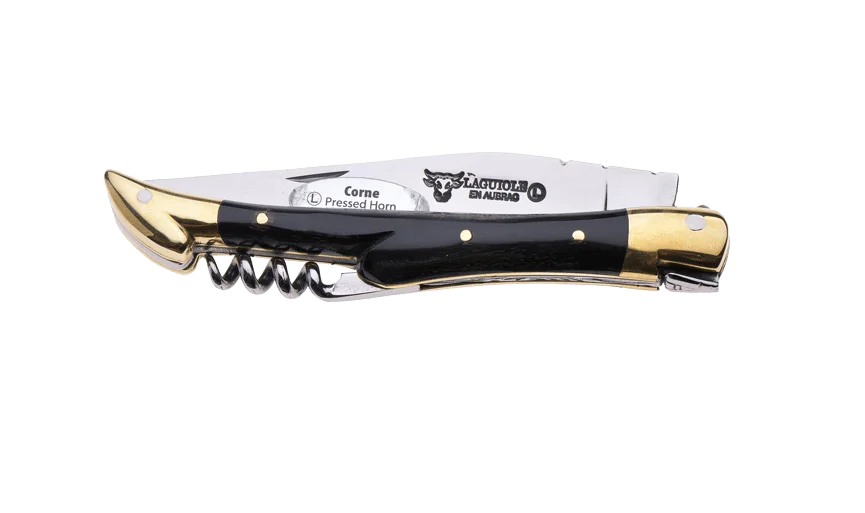 Φωτογραφία προϊόντος: Laguiole Knife Brass Horn (Μαχαίρι) Stainless steel / Λαβή από κέρας & ορείχαλκο