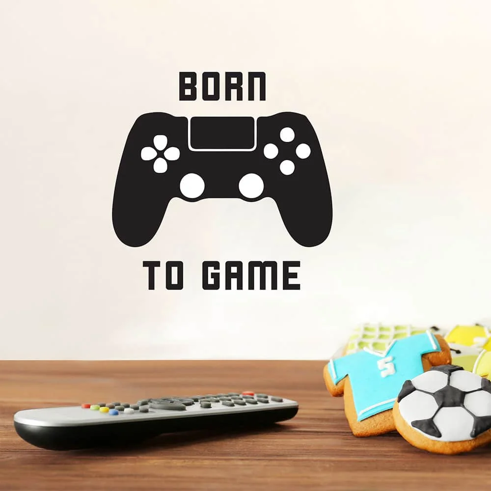 Φωτογραφία προϊόντος: Ango Born To Game αυτοκόλλητα τοίχου (59011)