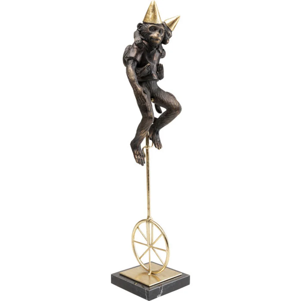 Φωτογραφία προϊόντος: KARE Διακοσμητικό Circus Monkey Couple Γκρι-Χρυσό 13x12x49 εκ. 13x12x49εκ - 13Μx12Πx49Υ