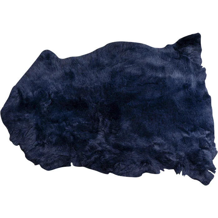 Φωτογραφία προϊόντος: KARE Χαλί Lambskin Heidi Μπλε 85x60x4εκ - Μπλε - 85Μx60Πx1Υ