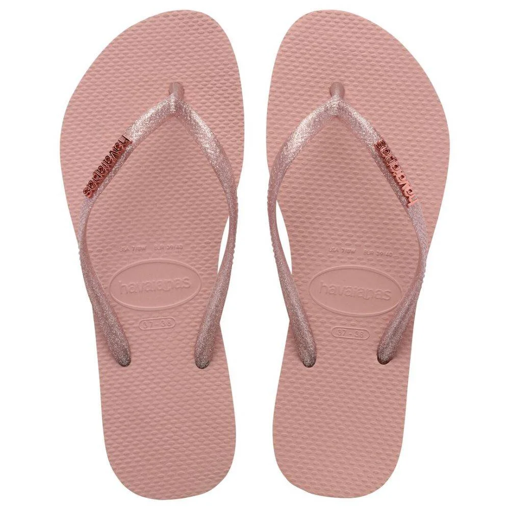 Φωτογραφία προϊόντος: 4119875-9458 - HAVAIANAS SLIM LOGO METALLIC ROSE Color