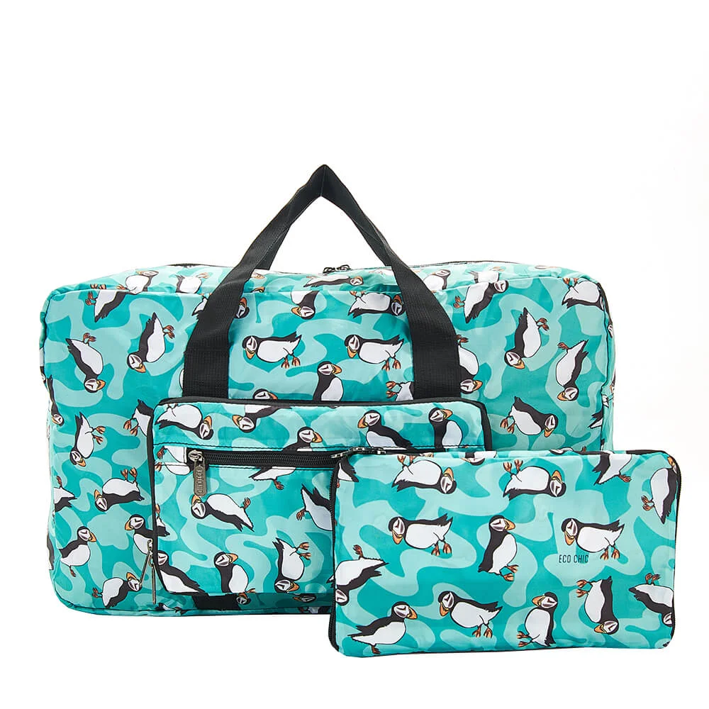 Φωτογραφία προϊόντος: Teal Puffin Holdall 30lt Eco Chic - Αναδιπλούμενη τσάντα