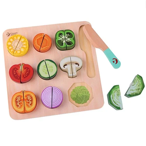 Φωτογραφία προϊόντος: Classic World Cutting Vegetables Puzzle – Κοβόντας Λαχανικά CL5011