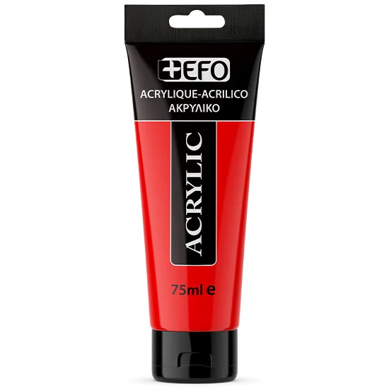 Φωτογραφία προϊόντος: Ακρυλικό EFO 75ml Red 406 Medium