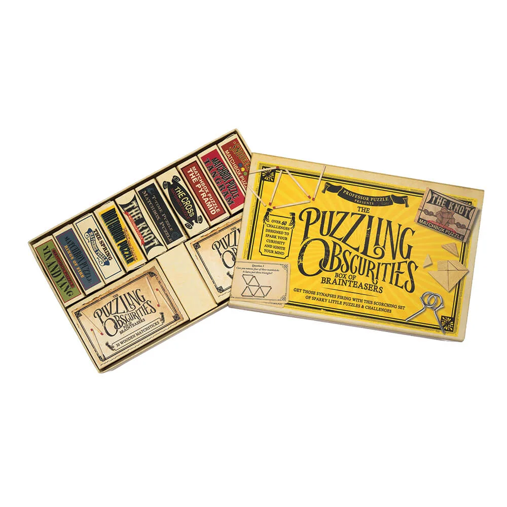 Φωτογραφία προϊόντος: Puzzling Obscurites 60+ Γρίφοι PROFESSOR PUZZLE