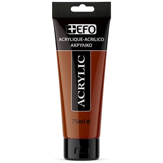 Φωτογραφία προϊόντος: Ακρυλικό EFO 75ml 421 Burnt Sienna (Καφέ Σκούρο/Burnt Sienna)