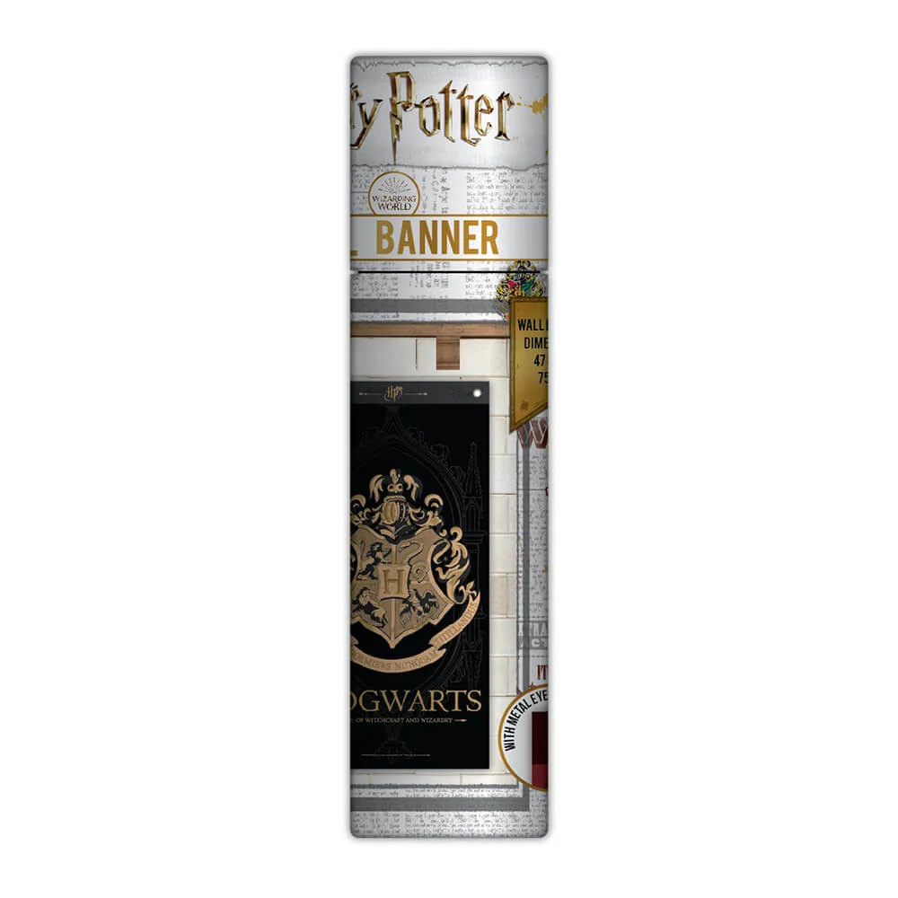 Φωτογραφία προϊόντος: Πόστερ Harry Potter Wall Banner Hogwarts Black