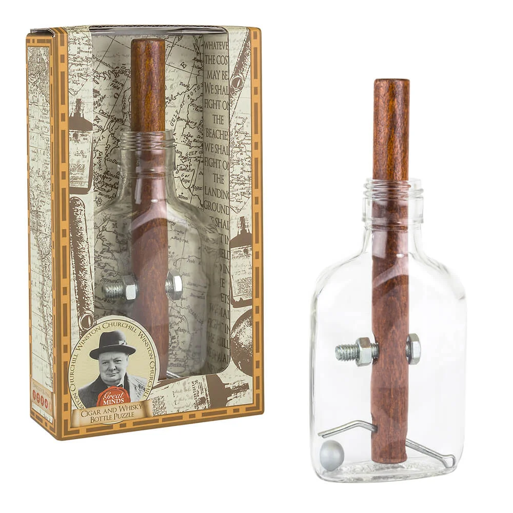 Φωτογραφία προϊόντος: Churchill’s Cigar and Whisky Bottle