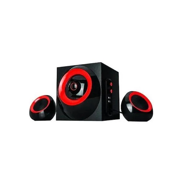 Φωτογραφία προϊόντος: OEM Marvo SG-224 Ηχεία Υπολογιστή 2.1 με Ισχύ 15W σε Κόκκινο Χρώμα