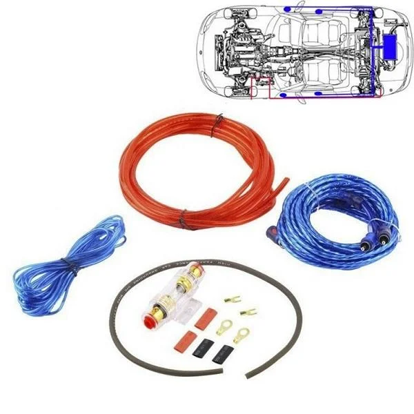 Φωτογραφία προϊόντος: OEM Kit Εγκατάστασης Ενισχυτή/Subwoofer - 1500 WATTS MAX - MJ-8