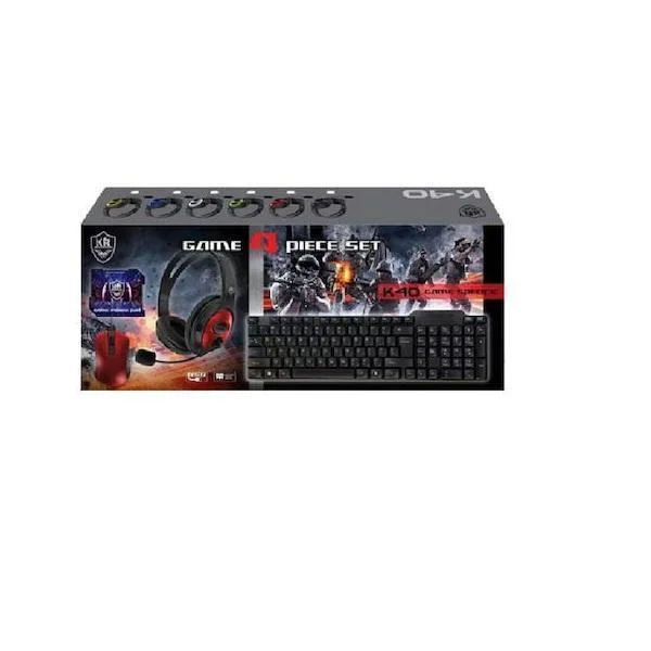 Φωτογραφία προϊόντος: OEM KR Game Set K40 Σετ Gaming Πληκτρολόγιο & Ποντίκι (Αγγλικό US)