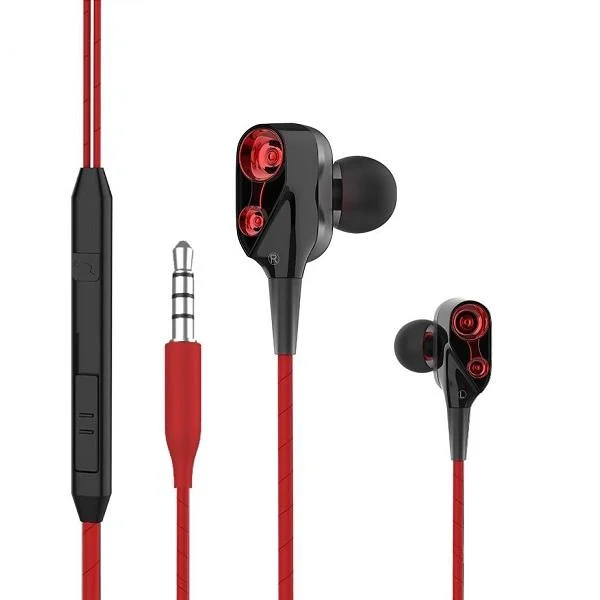 Φωτογραφία προϊόντος: OEM ΑΚΟΥΣΤΙΚΑ UNIVERSAL JACK 3,5mm ΔΙΠΛΟ ΗΧΕΙΟ Newtop CF26 Μαύρο/Κόκκινο