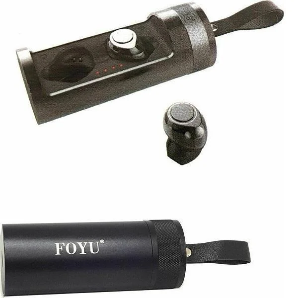 Φωτογραφία προϊόντος: OEM FO-Y69 Earbud Bluetooth Handsfree Ακουστικά με Θήκη Φόρτισης Μαύρα