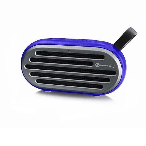 Φωτογραφία προϊόντος: OEM New Rixing NR-105 Ηχείο Bluetooth 3W με Ραδιόφωνο και 20 ώρες Λειτουργίας Blue